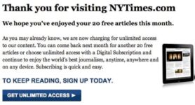 New York Times Finally Patches Obvious Loophole In Its Paywall System