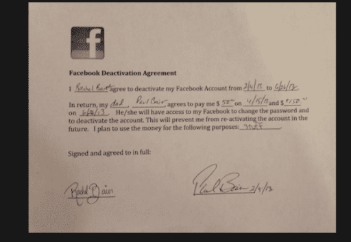 Read more about the article 14 Year Old Daughter Gets $200 From Her Dad For Quitting Facebook