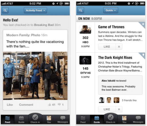 Read more about the article GetGlue For iPhone Gets Updated With Personalized Guides And Feeds