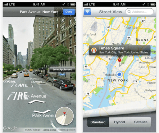 Read more about the article Get Street View On iOS 6 Maps Using The Street View App