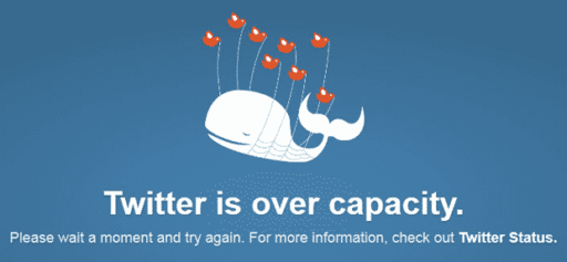 Read more about the article Twitter Runs Into Over Capacity Issues