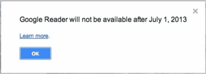 Google Shutting Down 8 Services Including Google Reader As Of Its ‘Spring Cleaning’