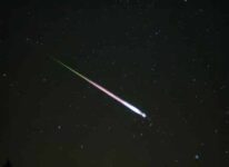 A Meteoroid Streaked Through Sky Over East Coast Last Friday