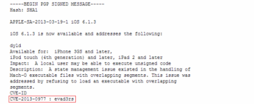 Apple Credits Evad3rs Team For Bugs Fixed In iOS 6.1.3