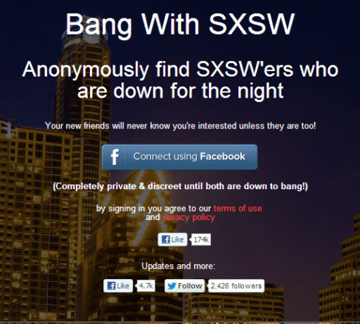 Read more about the article Bang With Friends Launches Special SXSW Page