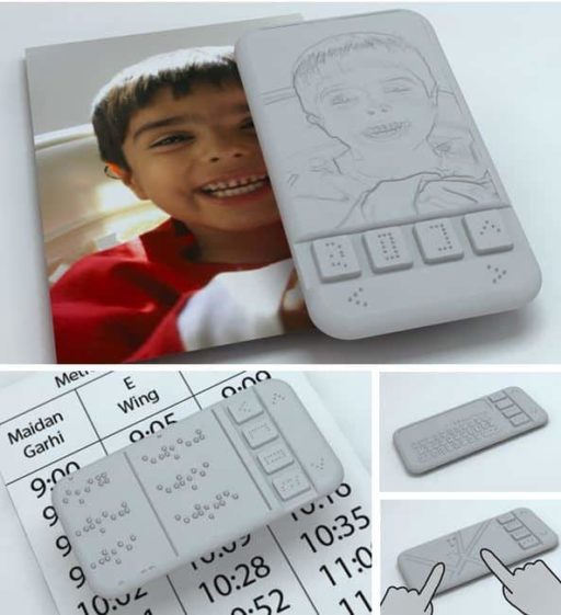Read more about the article Indian Engineers Made World’s First Braille Smartphone For The Blind