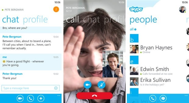 Read more about the article Skype 2.5 Update For Windows Phone 8 Brings UI Improvements
