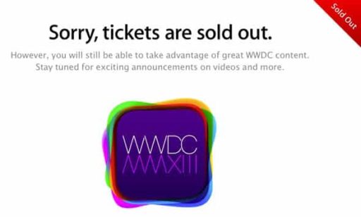 Read more about the article WWDC 2013 Tickets Sell Out Within Two Minutes