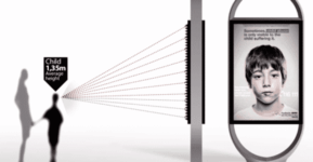 New Anti-Abuse Ad Displays Secret Message Only To Kids