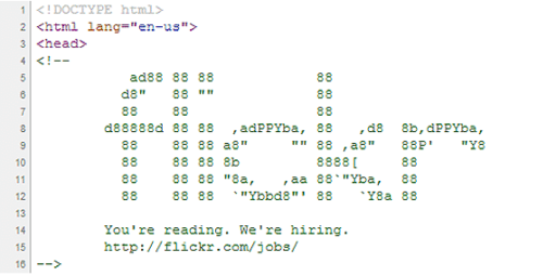 Read more about the article Flickr Dishes Out A Secret ‘We’re Hiring’ Ad