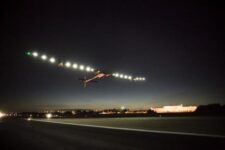 Solar Powered Plane Solar Impulse Finishes Final Leg Of Flight At New York City