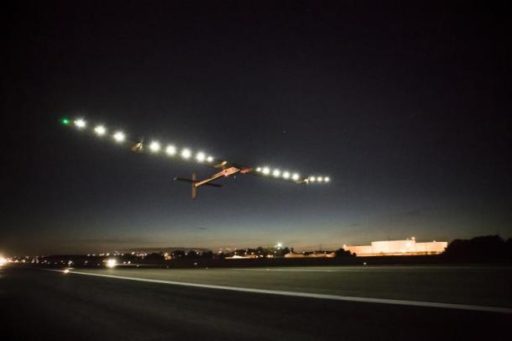 Read more about the article Solar Powered Plane Solar Impulse Finishes Final Leg Of Flight At New York City