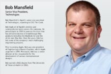 Bob Mansfield Is No Longer On Apple’s Executive Team
