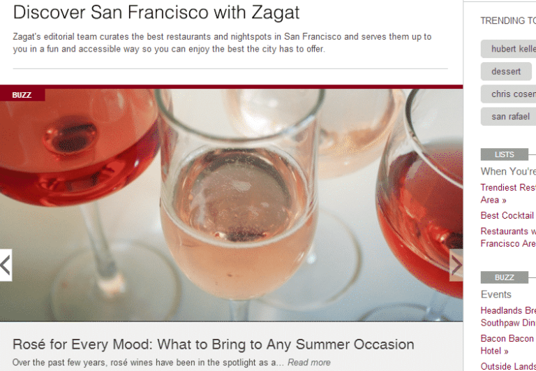 Google Launches Zagat Guide, Covering Restaurants In Nine Cities The