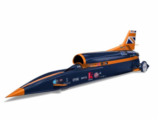 Read more about the article Bloodhound Supersonic Car Aims To Break 1,000 mph Speed Barrier In 2015