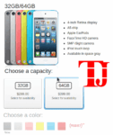 32/64GB iPod Touch Now Available In “Space Gray”
