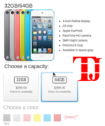 32/64GB iPod Touch Now Available In “Space Gray”