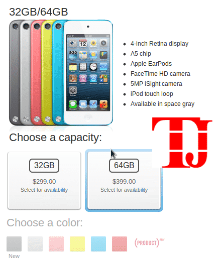 Read more about the article 32/64GB iPod Touch Now Available In “Space Gray”