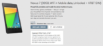 AT&T Offering Google Nexus 7 LTE On Contract