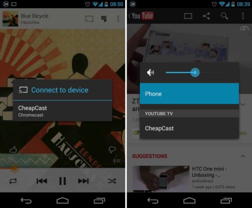 Read more about the article CheapCast Can Turn Android Devices Into Chromecast Dongles