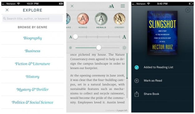 Read more about the article Oyster App Lets You Read Unlimited Books For $9.95 A Month