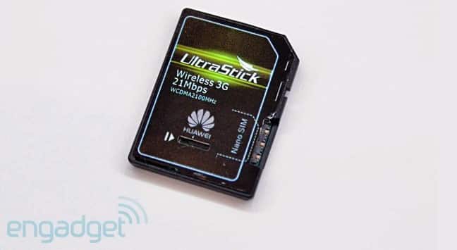 Read more about the article Huawei Shows A 3G SD Card For Laptops
