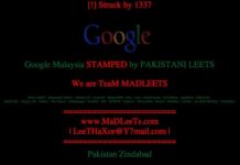 Team Madleets Hacks Google’s Malaysian Site