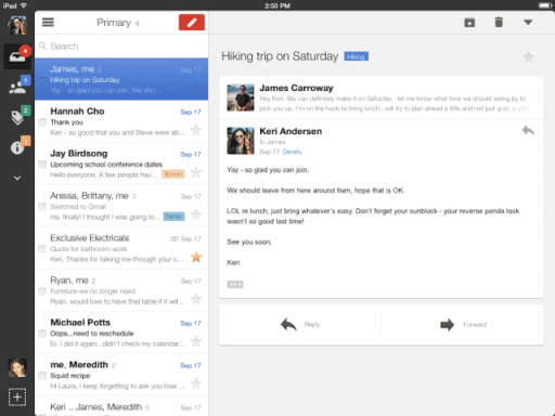 Read more about the article Google Updates Gmail For iOS App, Offers Full Screen Portrait View