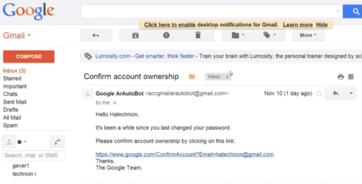 Read more about the article Hackers Reveals Vulnerability In Gmail Password Reset System