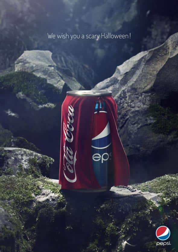 Read more about the article Pepsi Vs. Coca-Cola Reach A New Level With This Scariest Halloween Advertisement!