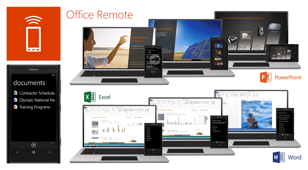 Control PC Documents With Windows Phone 8 Using New Office ... - 1024 x 565 png 85kB
