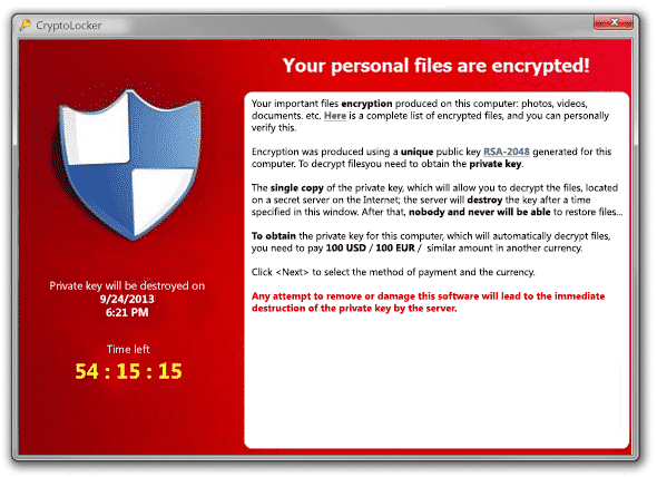 You are currently viewing Cryptolocker Ransomware Spam Campaign Targets 10 Million UK Users