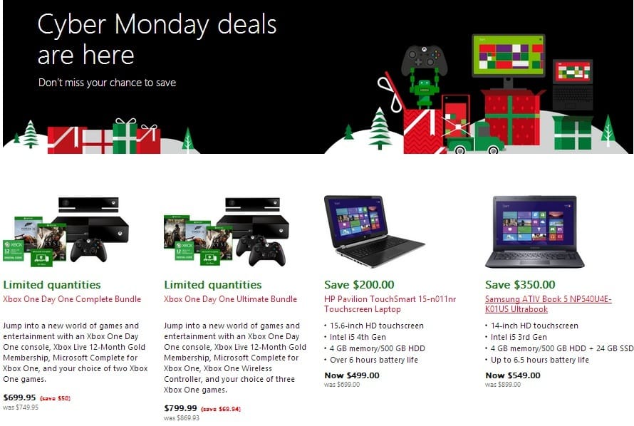 You are currently viewing [Deal] Microsoft Offering Big Price Reduction For Cyber Monday