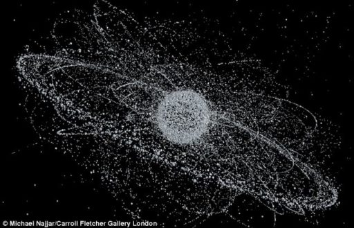 Read more about the article Image Reveals Disused Rockets And Abandoned Satellites Orbiting Earth Becoming A Threat