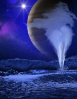 Hubble Telescope Captures Europa Spouting Water Vapor!
