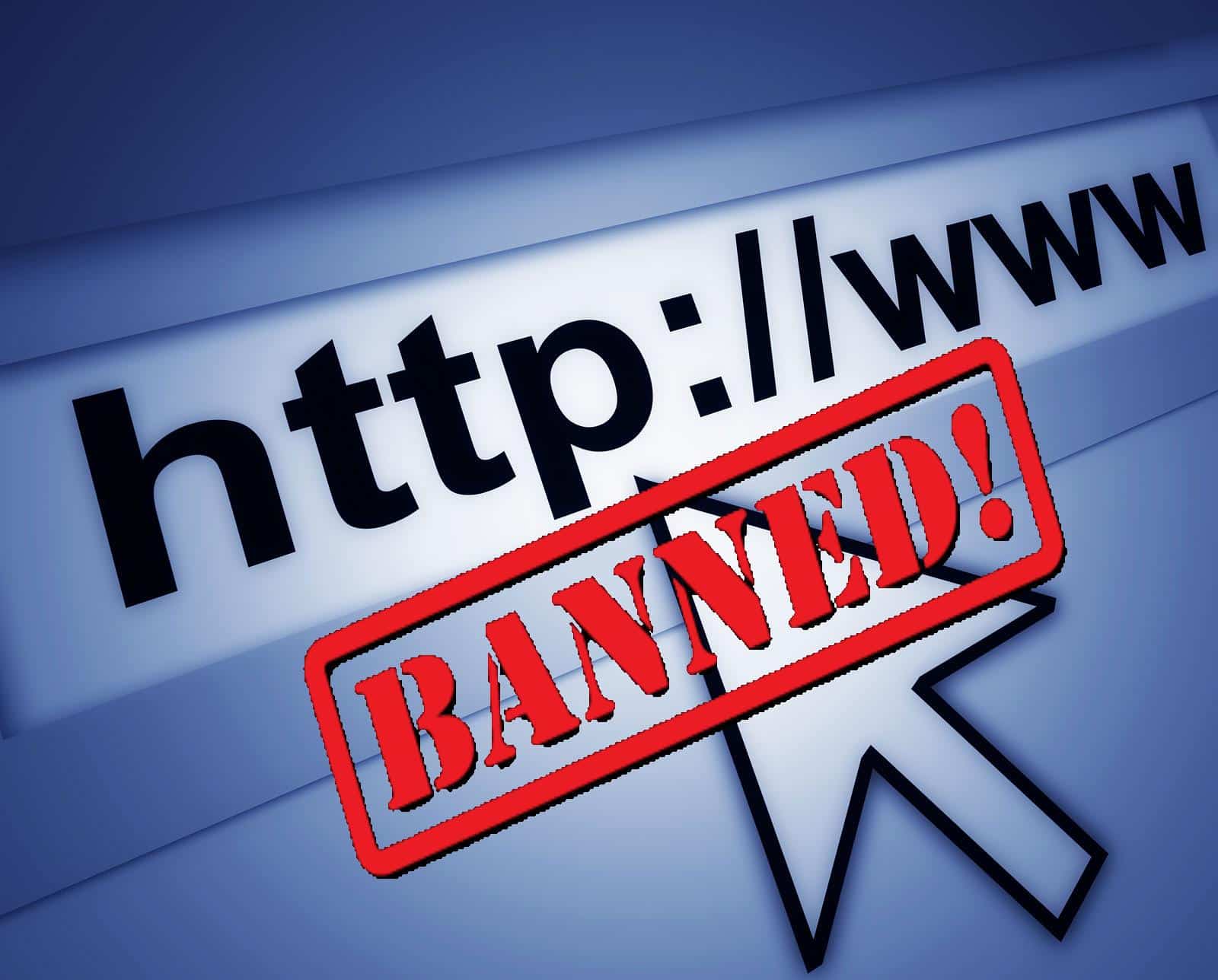 Website Banned