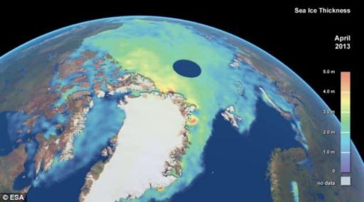 Read more about the article Arctic Sea Ice Increases By 50% Over A Year