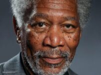 Artist Creates Stunningly Realistic Painting Of Morgan Freeman Using iPad