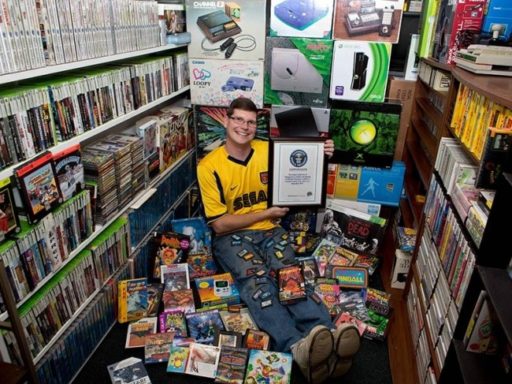 Read more about the article Collector Makes World Record By Hoarding 10,607 Game Titles