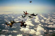[Video] Helmet Camera Captures Erratic Free-fall And Rescue Of Unconscious Skydiver