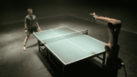 Witness An Exciting Table Tennis Match Between A German Champion vs A Robot!