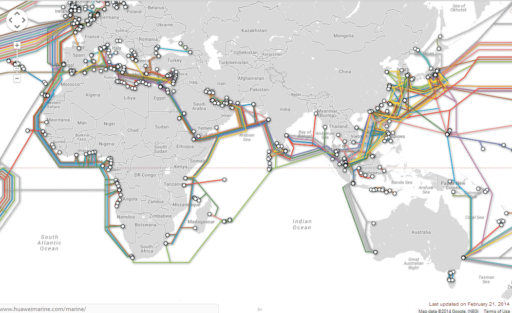Read more about the article See How The Undersea Cables Connect The Entire World