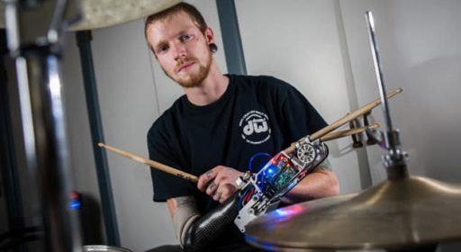Read more about the article Robotic Arm Adds New Skills To A Drummer’s Performance