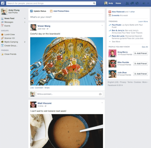 Read more about the article Facebook Revamps The Looks Of The News Feed, Yet Again
