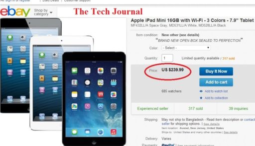 Read more about the article [Deal] Huge Price Cut – Up To $329 Off For iPads, 16GB iPad Mini Costs $239 Only