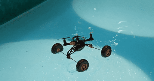 Read more about the article Meet Earth Rider RC – A Remote-controlled Car That Moves On Land, Water And Air