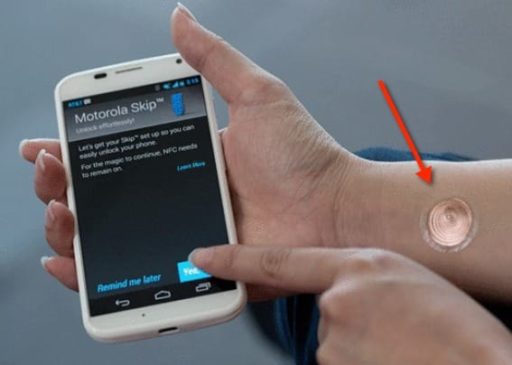 Read more about the article Motorola Unveiled A ‘Digital Tattoo’ That Can Unlock Moto X Phone