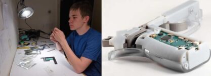 17-year-old High School Student Invents Smart Gun That Unlocks With Fingerprint
