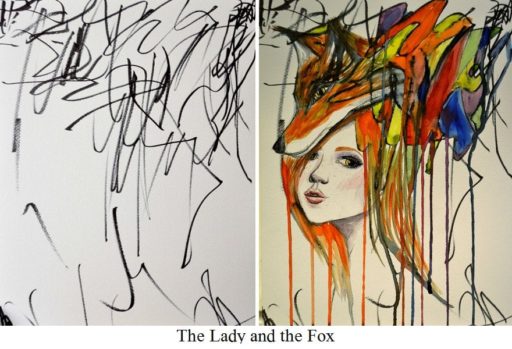 Read more about the article See A Mother Turning Her 2-year-old Baby’s Scribblings Into Paintings