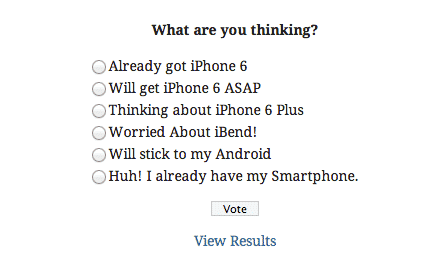 Read more about the article [Poll] What Are You Thinking About New iPhone 6 & Plus?